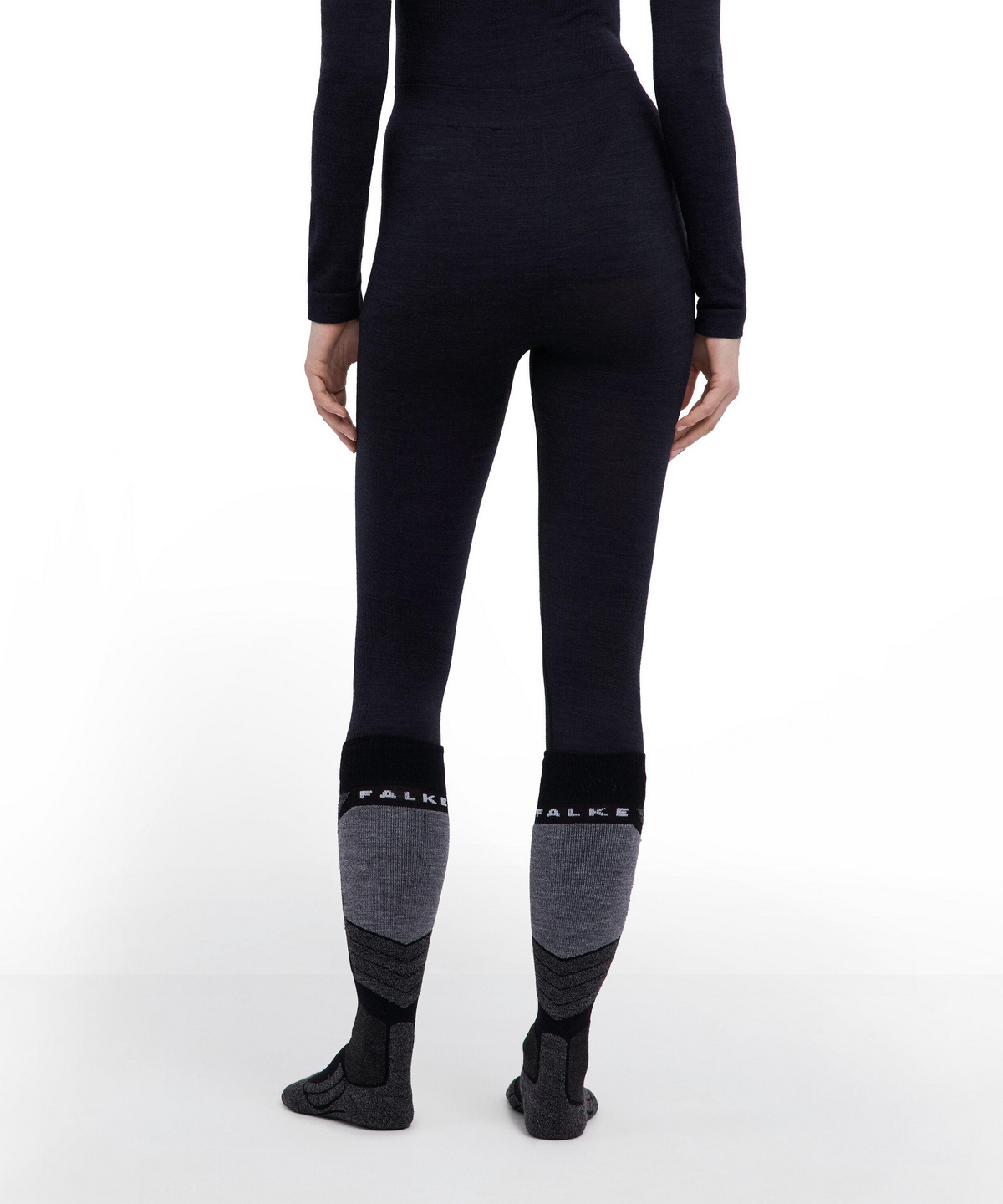 3/4 Women Tights Wool-Tech (Black)
