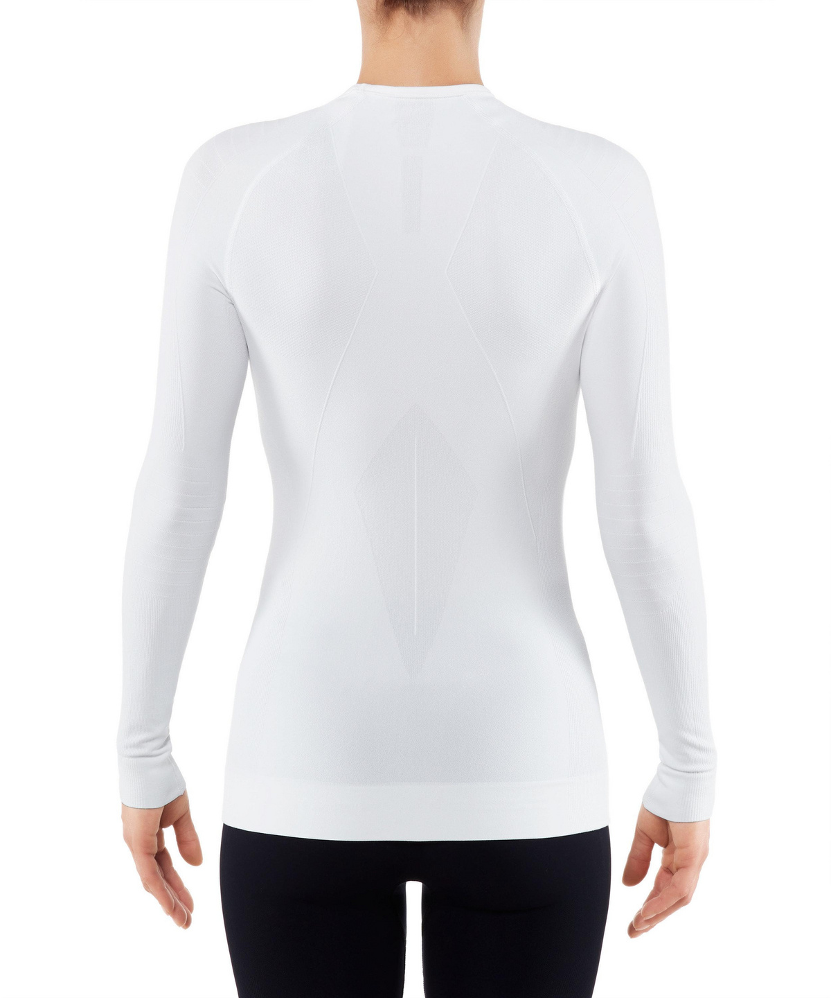 FALKE Damen Warm Longsleeved Zip-Shirt Trend Tight Fit Women Sportunterwäsche