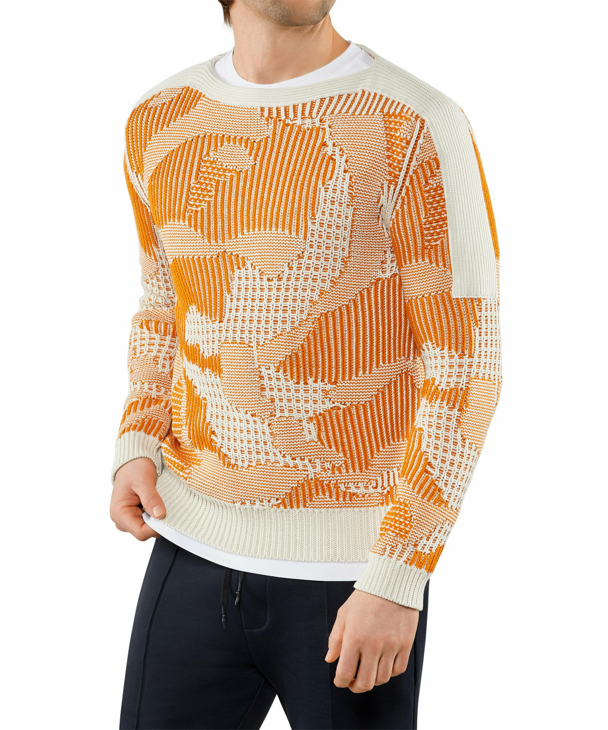 boat neck sweater men