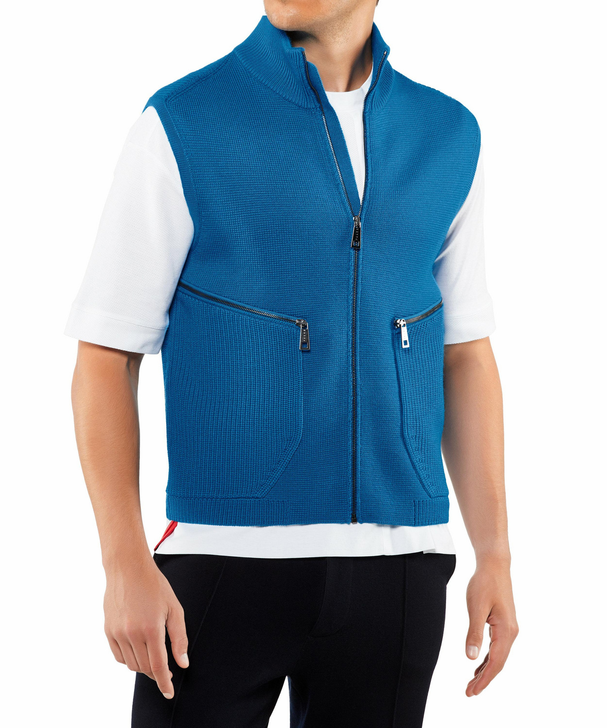 men's waistcoat with collar