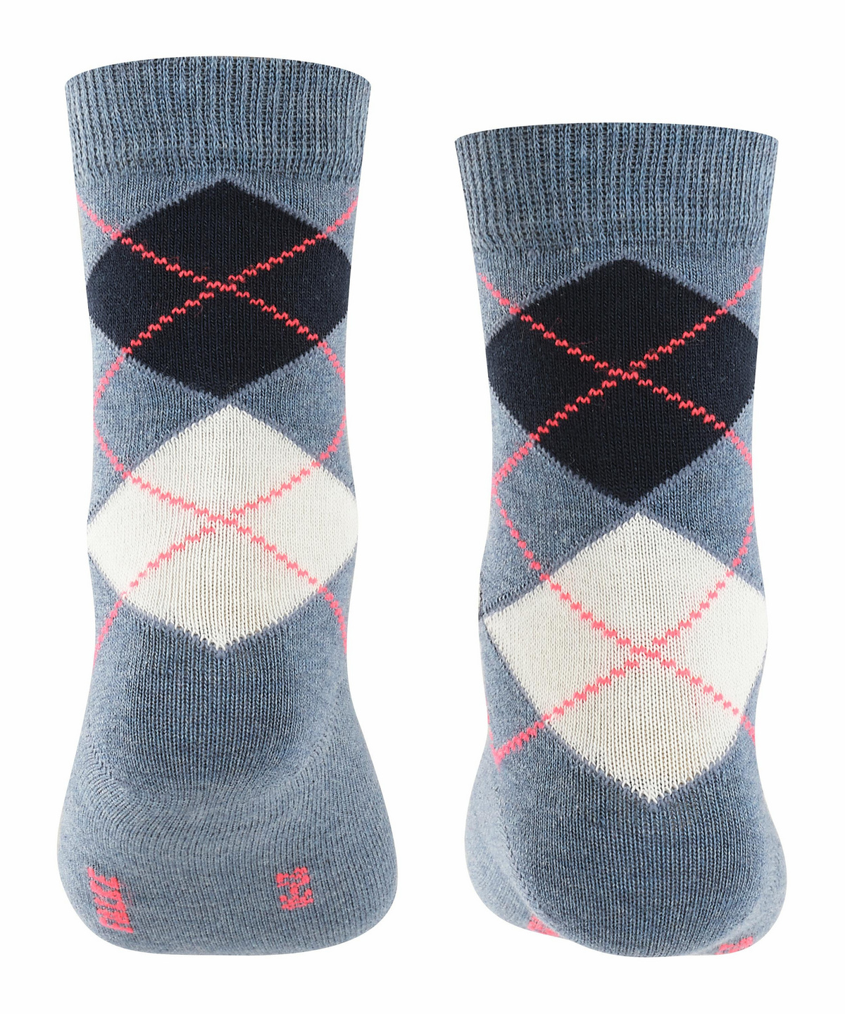 Calf Socks 1 Pair UK sizes 3 Skin-friendly 83% Cotton timeless Argyle