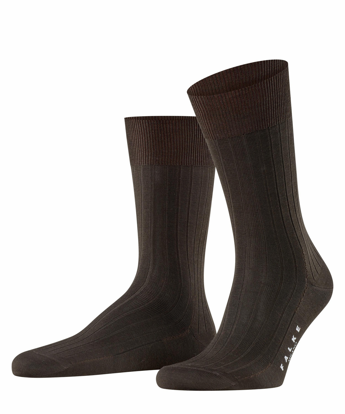 Short Socks Milano (Brown) | FALKE