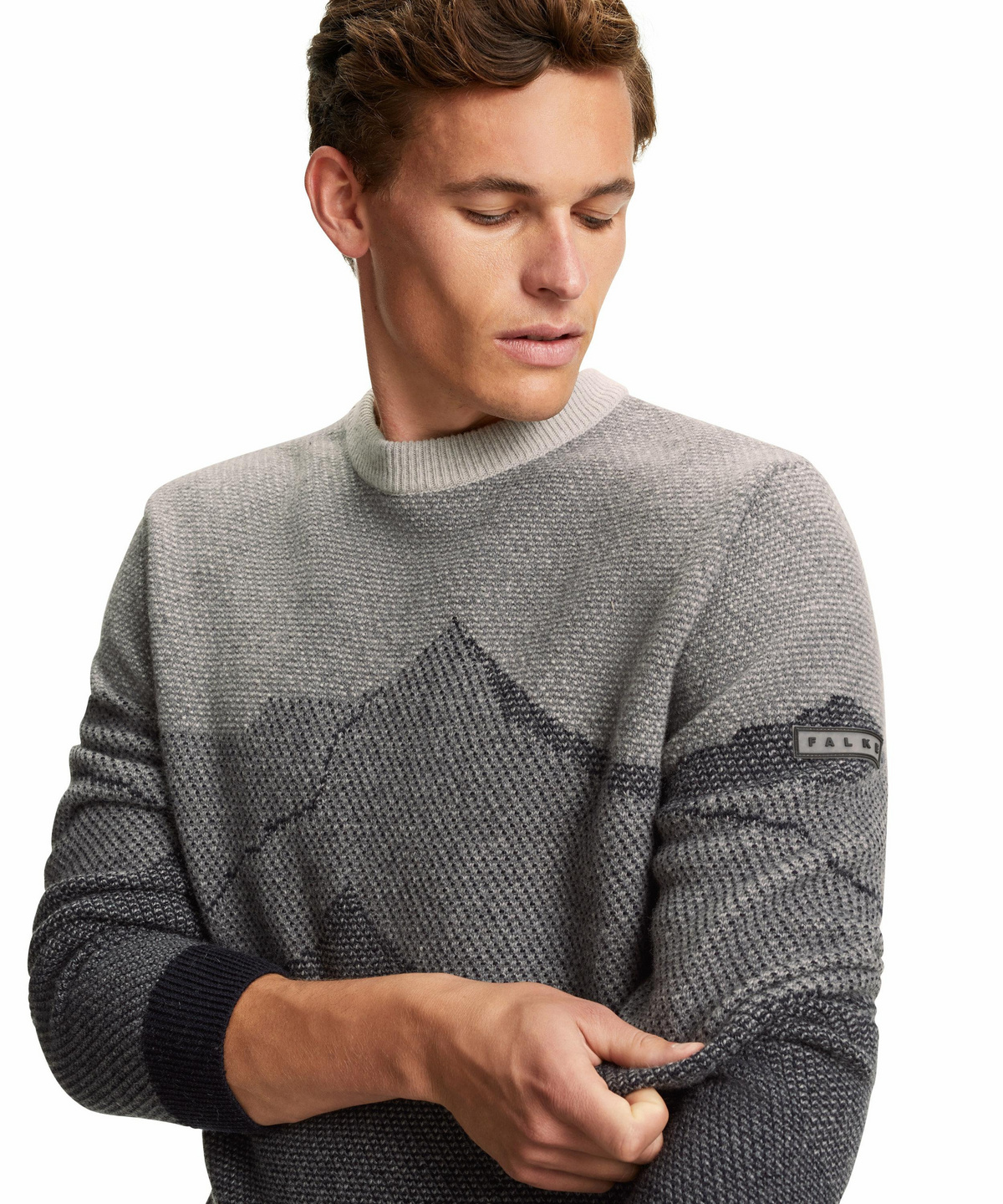grey jumper men