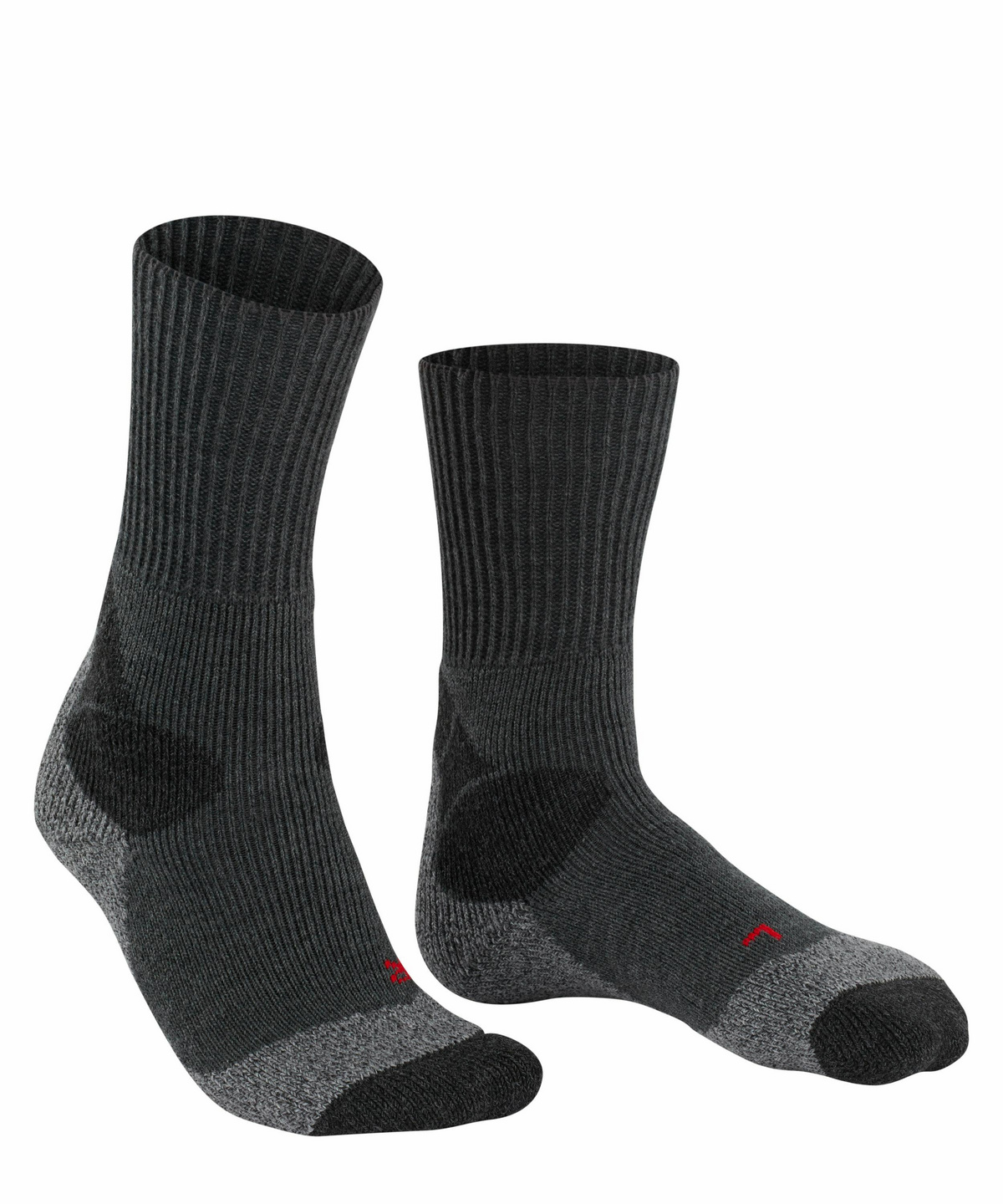 FALKE Wandersocken TK4 Schurwolle Damen grau blau viele weitere Farben Ultra dicke verstärkte Trekkingsocken ohne Muster mit extra starker Polsterung lang und warm zum Wandern 1 Paar