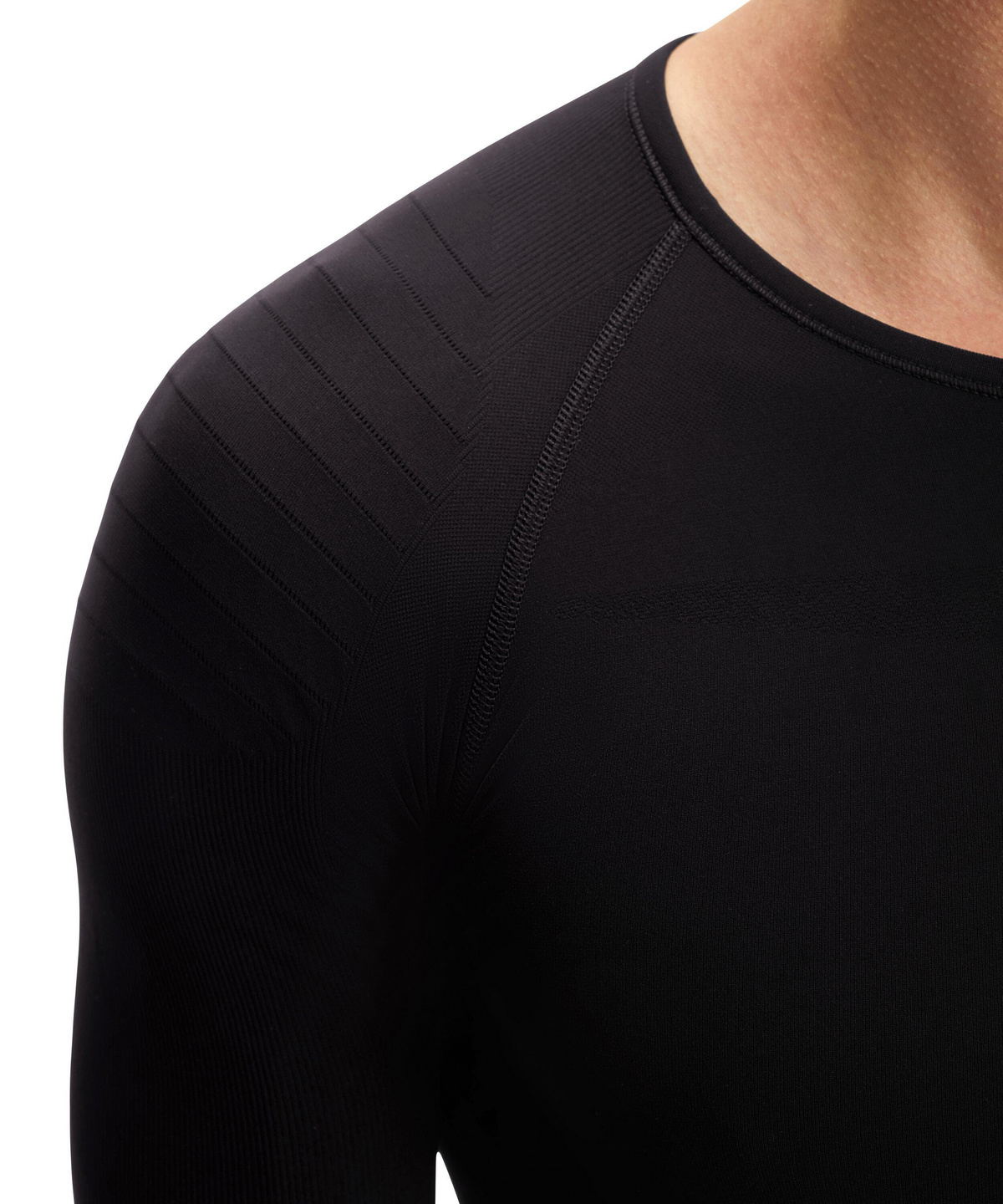 Farben versch Sport Performance Material 1 Stück Langarm-Shirt in körpernaher Passform FALKE Herren Long Sleeve Shirt Warm Tight Fit Größe S-XXL