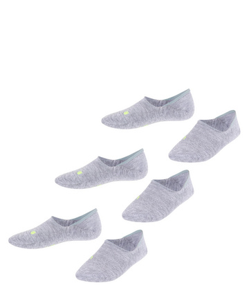 DREAM SOCKS 6 paia Calzini Fantasmini Invisibili con Silicone nel Tallone per Sneakers in Fresco Cotone Leggeri per Uomo Bambino Donna Bambina 