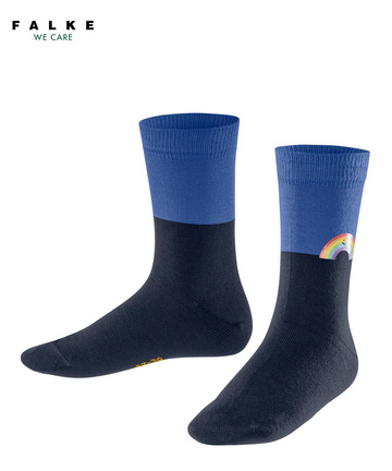 Versch Baumwollmischung feuchtigkeitstransportierend Leichter Strumpf in sportlichem FALKE Kinder Sneakersocken Sporty atmungsaktiv zweifarbigen Design Farben Größe 23-42 1 Paar