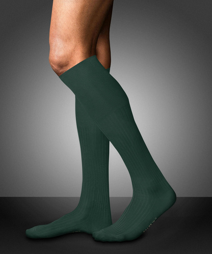 Dim Herrensocken Fil D’Écosse Feinripp – 2er Pack, Mercerisierte Baumwolle