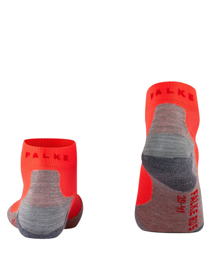 Chaussettes De Running FALKE RU4 Homme - Courtes, Noir Mix, Pour Entraînement Et Confort