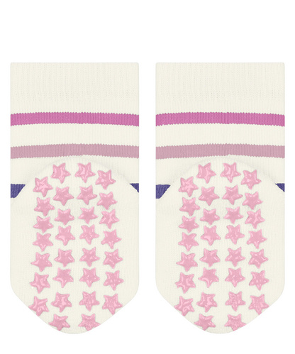 Chaussettes Chaussons Bébé Anti-dérapantes FALKE - Motifs Multicolores, Intérieur Doux, Coton Durable, 1 Paire