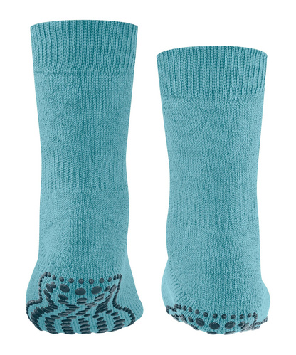 FALKE Catspads Kinder-Stoppersocken – Größe 19-22, Mit Anti-Rutsch-Sohle, Design Clover (7611)
