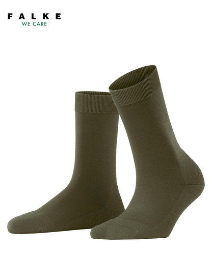 FALKE Softmerino Calzini Lunghi Donna – In Morbida Lana Merino E Cotone, Traspiranti, Termoregolanti, Antiodore, Cucitura Piatta – 1 Paio Elegante Per Lavoro E Tempo Libero