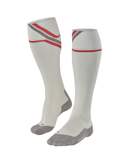 FALKE Men's ST4 Wool Ski Socks, Merino, Knee High, Ultra Light Cushion