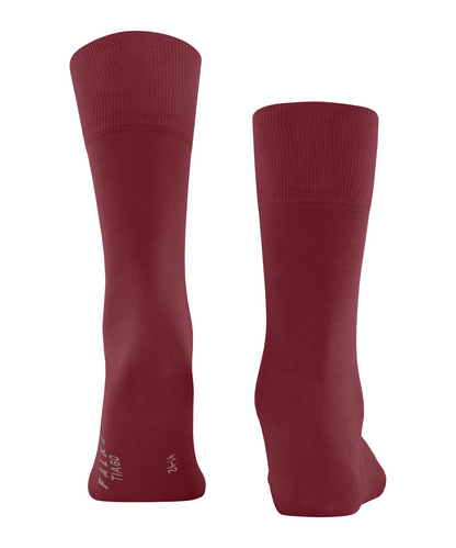 burgundy date night dress Merino Wool Women's Crew Socks in Burgundy Red main image 1