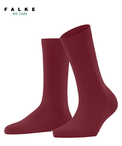 FALKE Family W So – Calze Donna Al Polpaccio In Cotone – Confezione Da 1 Paio – Traspiranti, Rinforzate, Certificate OEKO-TEX – Taglie 35-38, 39-42