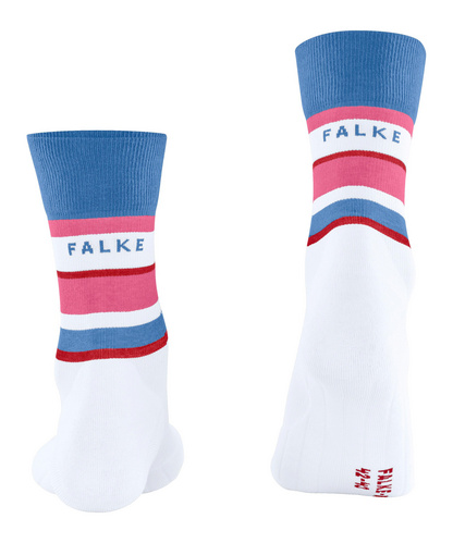 Chaussettes De Sport Homme TCK – Mi-mollet – Blanc Et Bleu – Taille M (pointure 4-8)