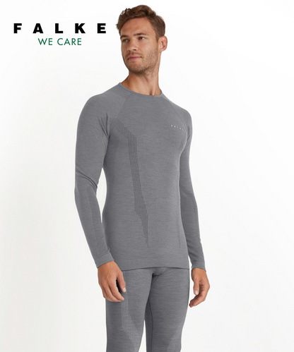 FALKE - Men Long-sleeve shirt Wool-Tech - Long Sleeve T-Shirts 1