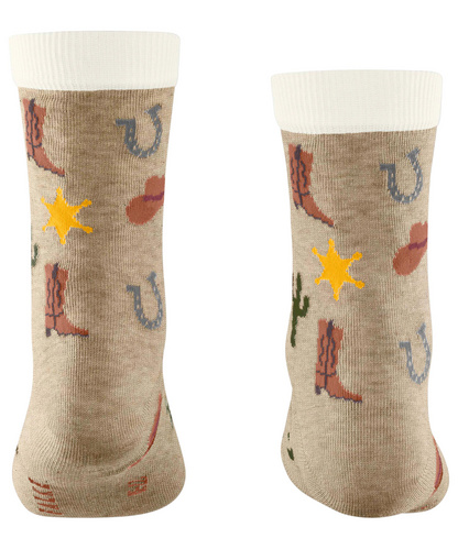 Falke Calzini Corti Unisex Per Bambini E Ragazzi – Modello Mixed Stripe, A Righe Colorate, In Misto Cotone, Taglie Da 19 A 42, Certificati OEKO-TEX