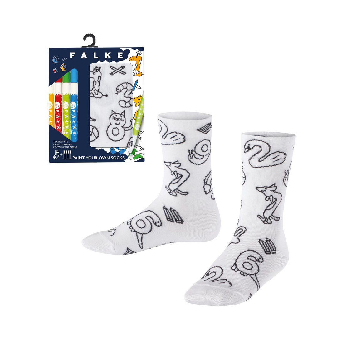FALKE Animal Number Paint Set Kids Socks