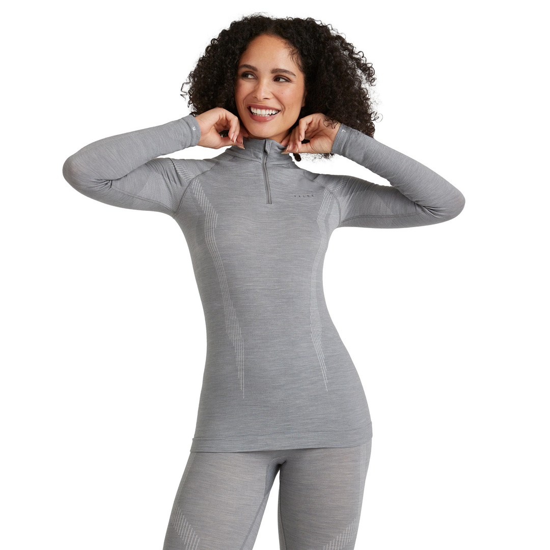 FALKE Damen Langarmshirt Wool-Tech
