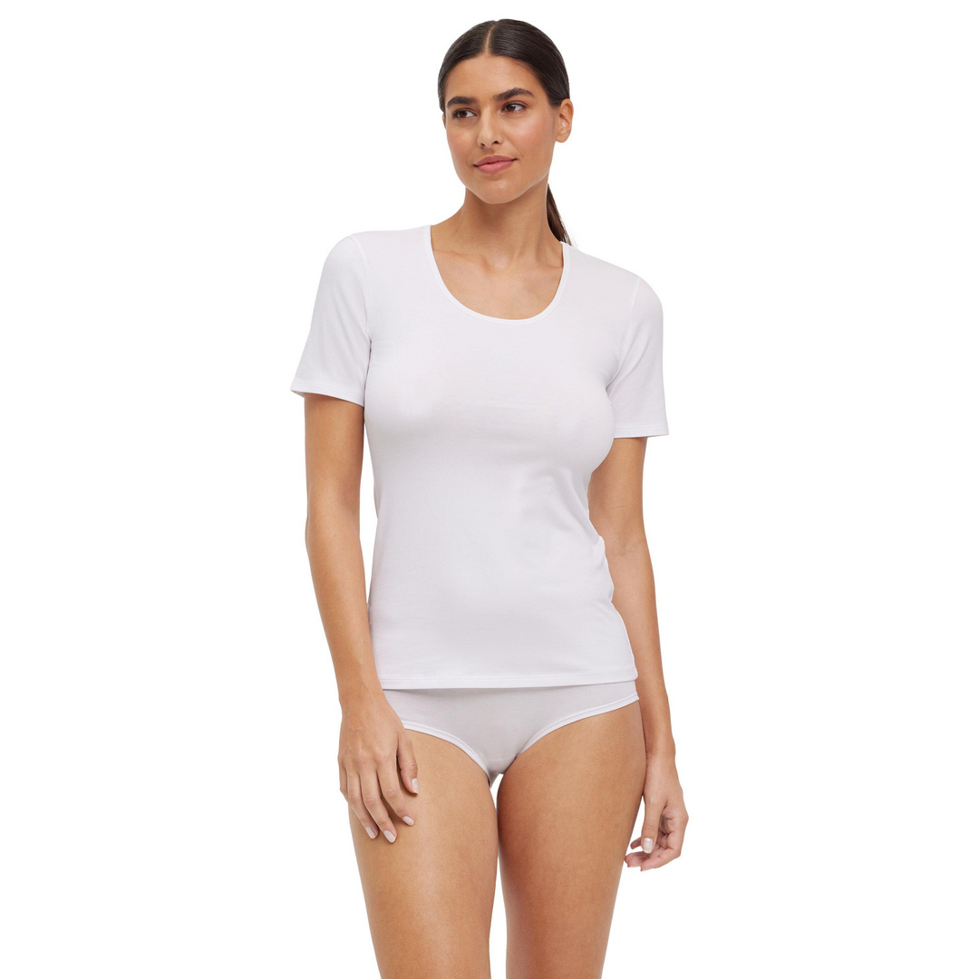 FALKE 2-Pack Damen T-Shirt Rundhals Daily Comfort