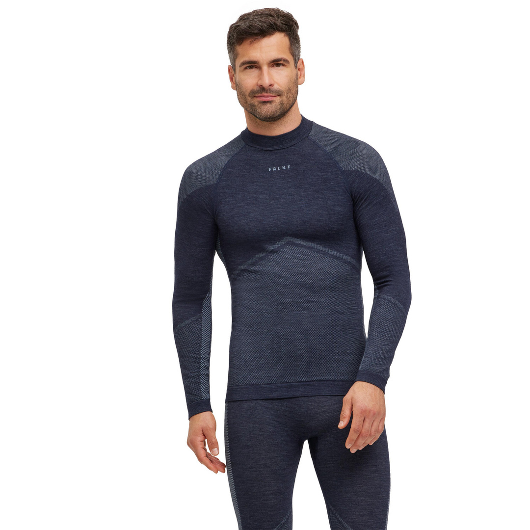 FALKE Herren Langarmshirt Wool-Tech