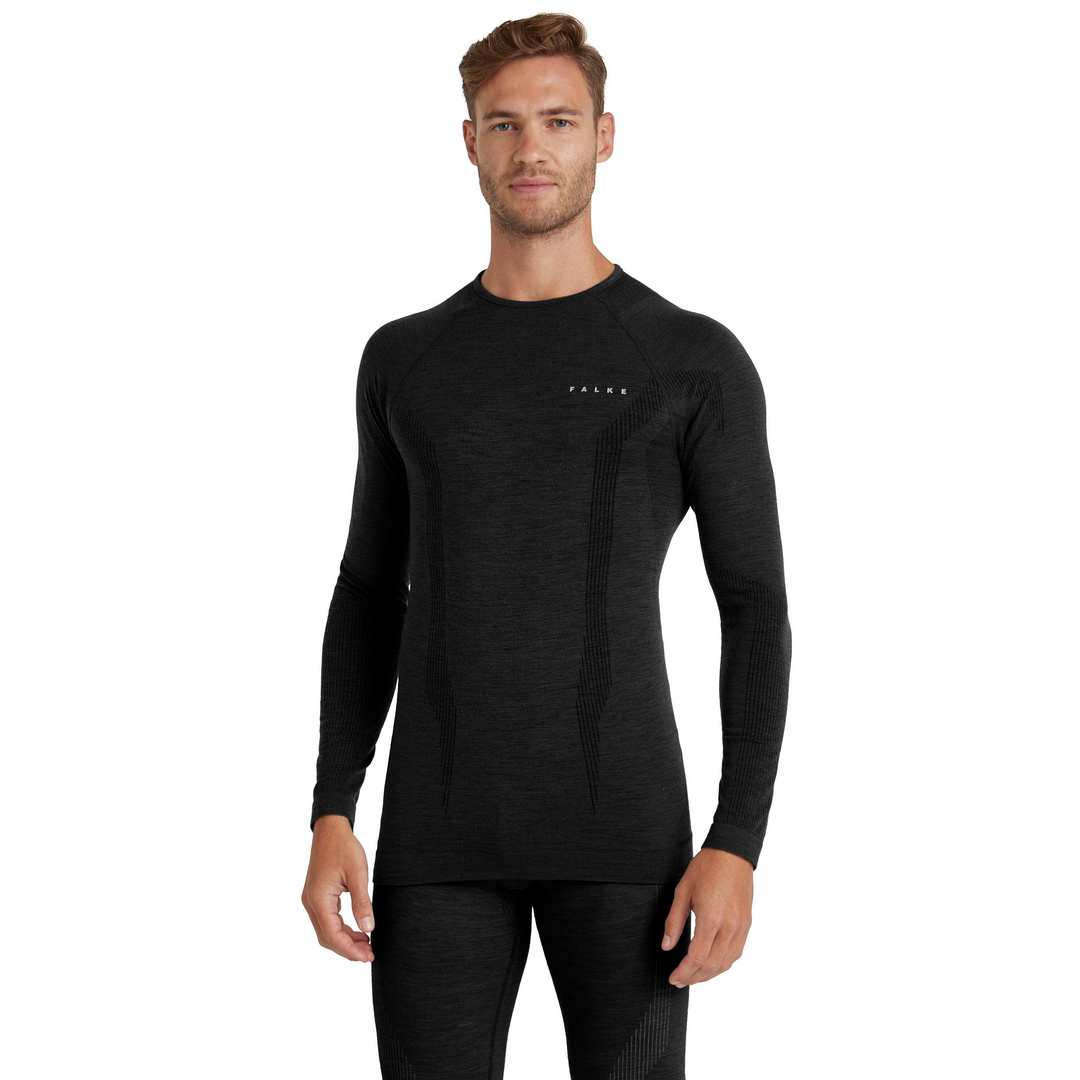 FALKE Herren Langarmshirt Wool-Tech