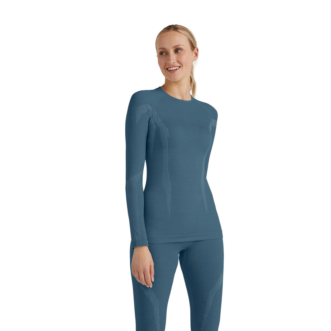 FALKE Damen Langarmshirt Wool-Tech