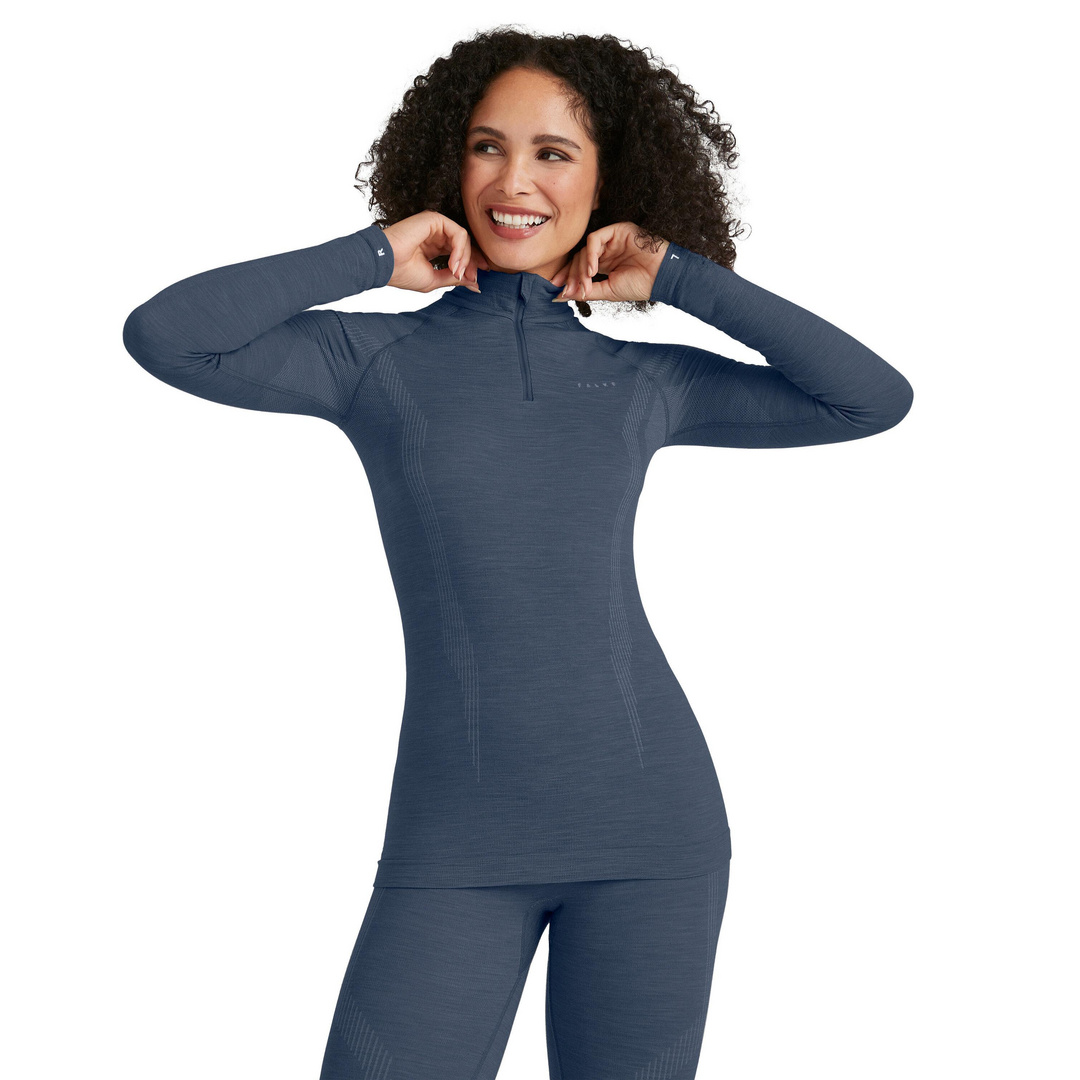 FALKE Damen Langarmshirt Wool-Tech
