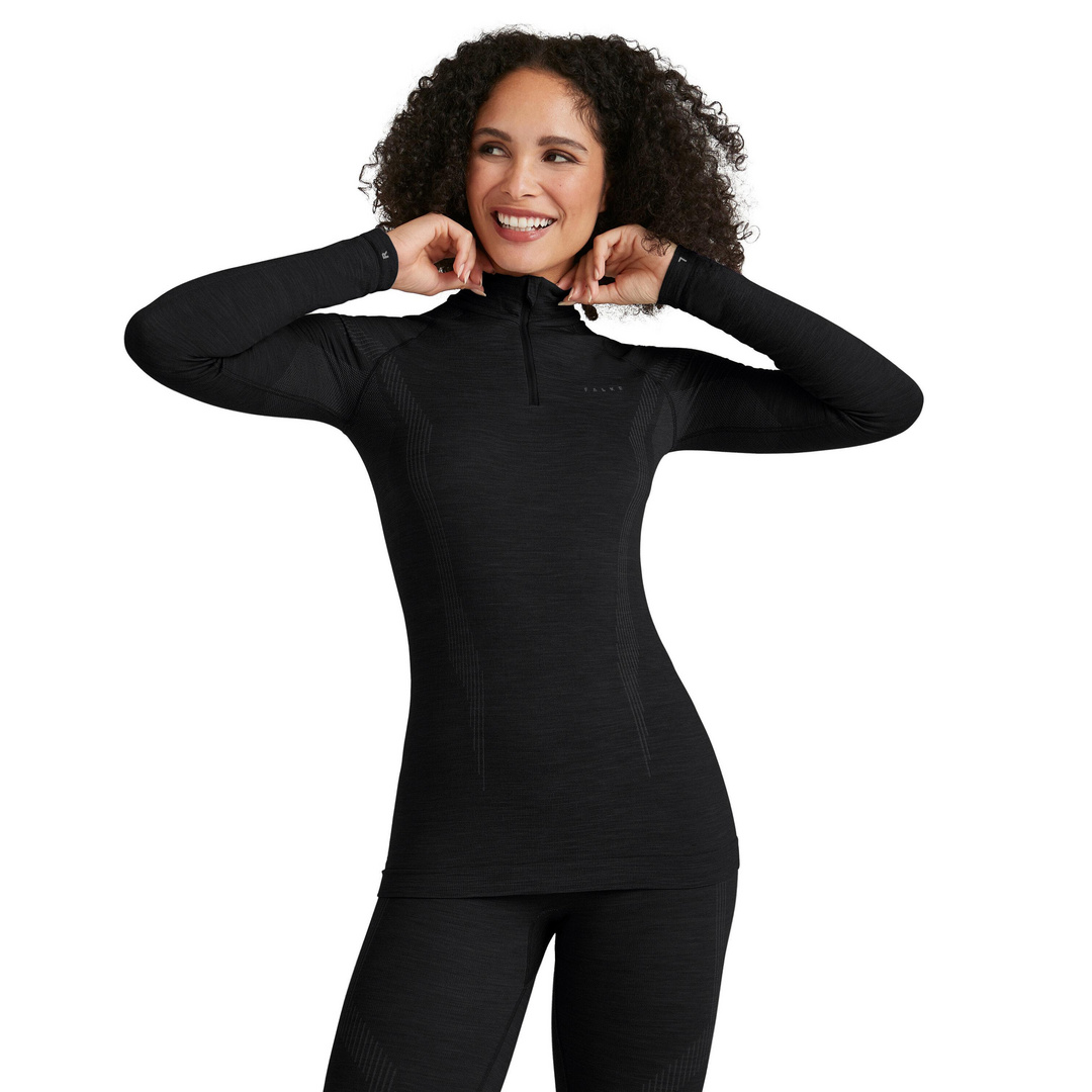 FALKE Damen Langarmshirt Wool-Tech