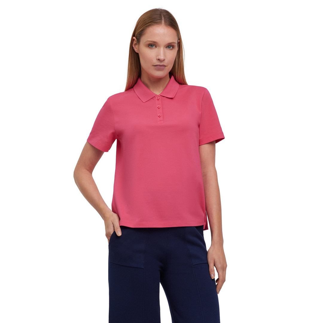 Essential Boxy Damen Polo Shirt