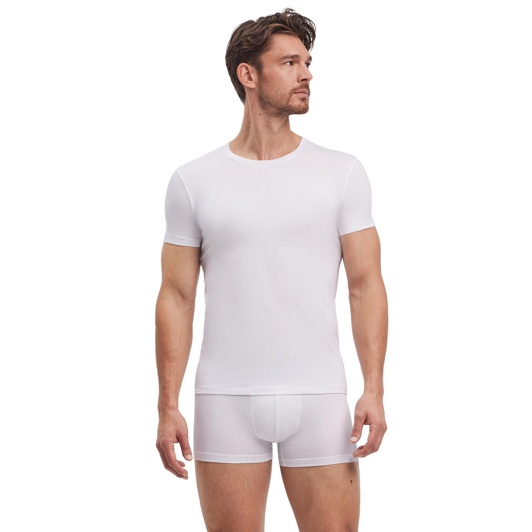 FALKE 2-Pack Herren T-Shirt Rundhals Daily Comfort