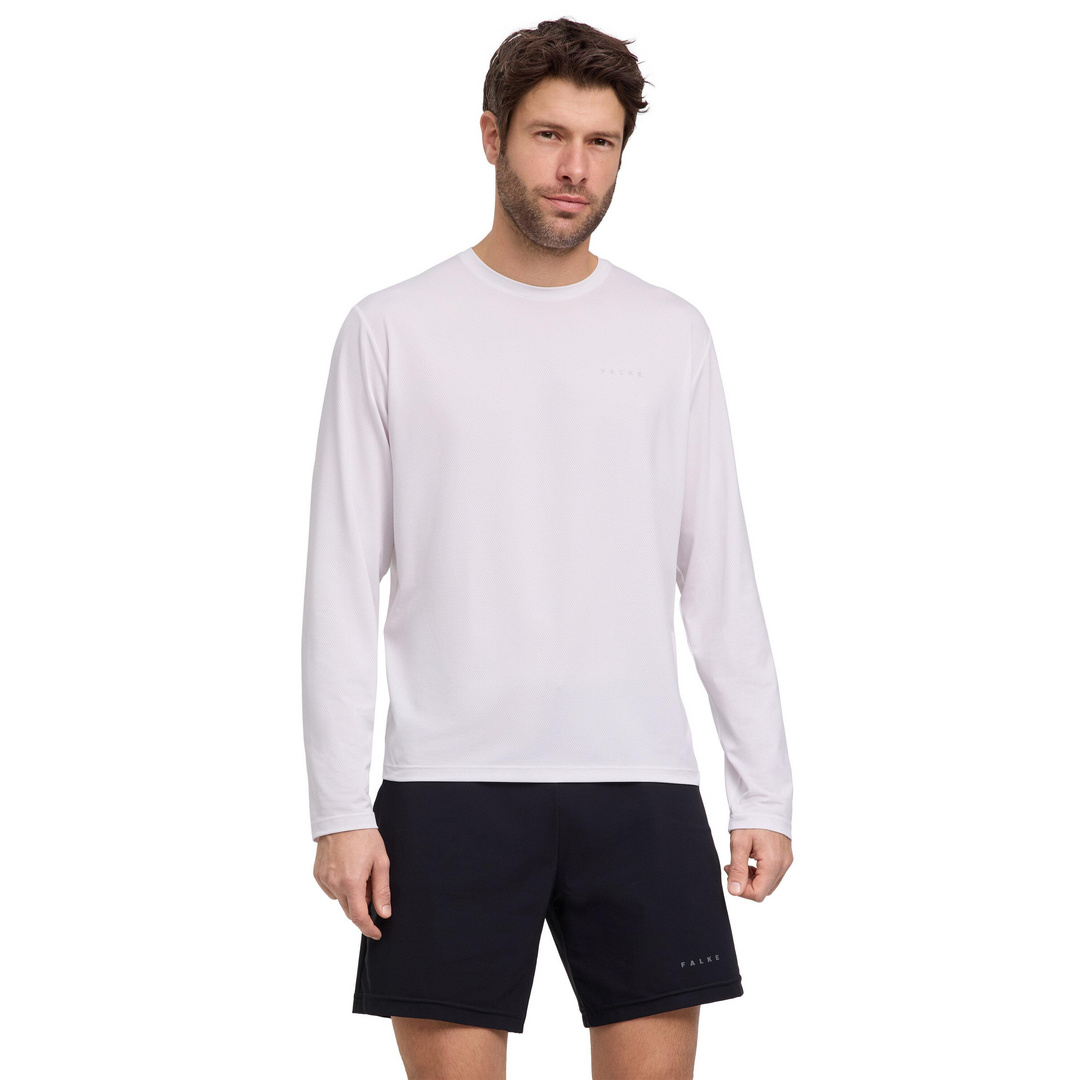 FALKE Herren Training Langarmshirt Rundhals