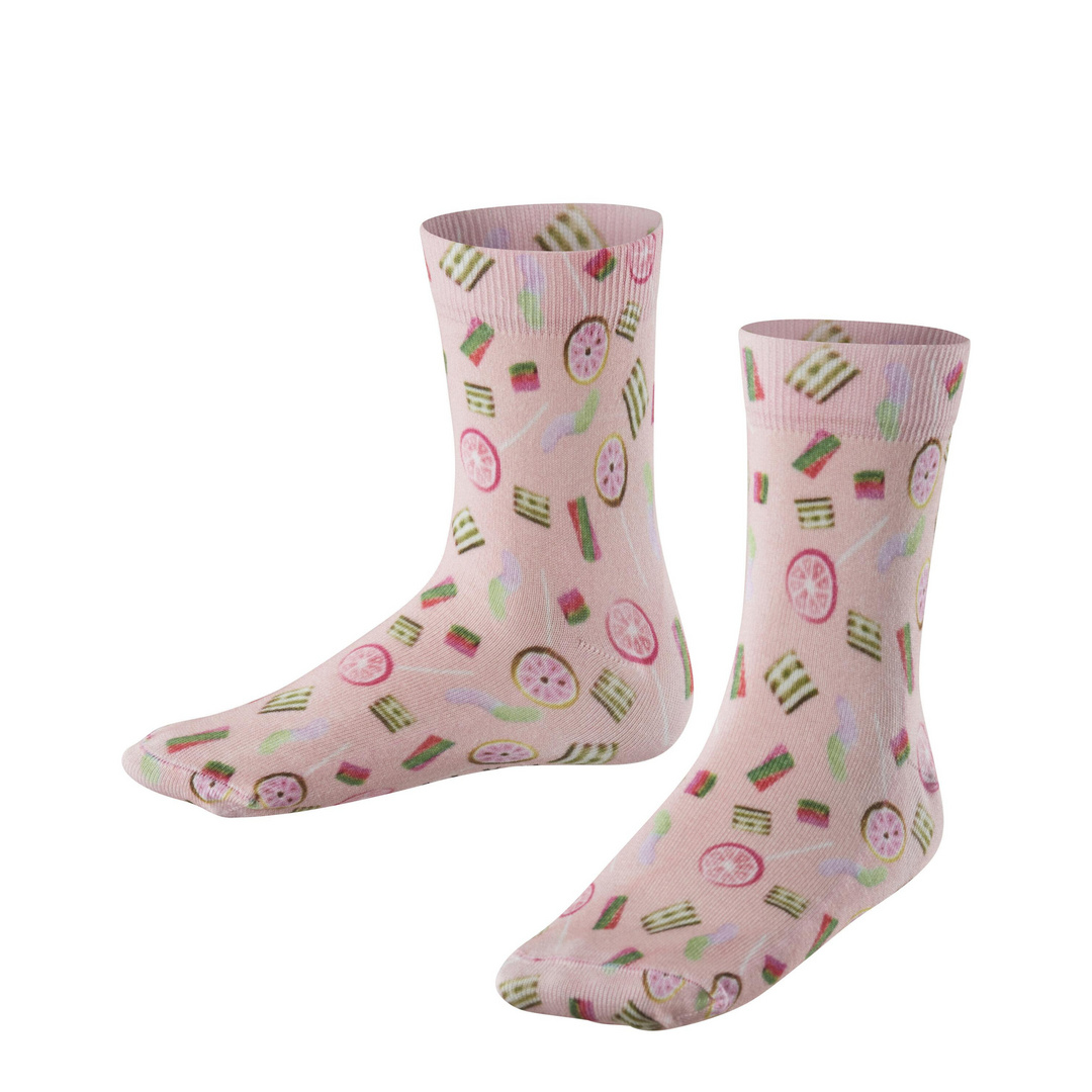 Colouful Sweets Print Kinder Socken