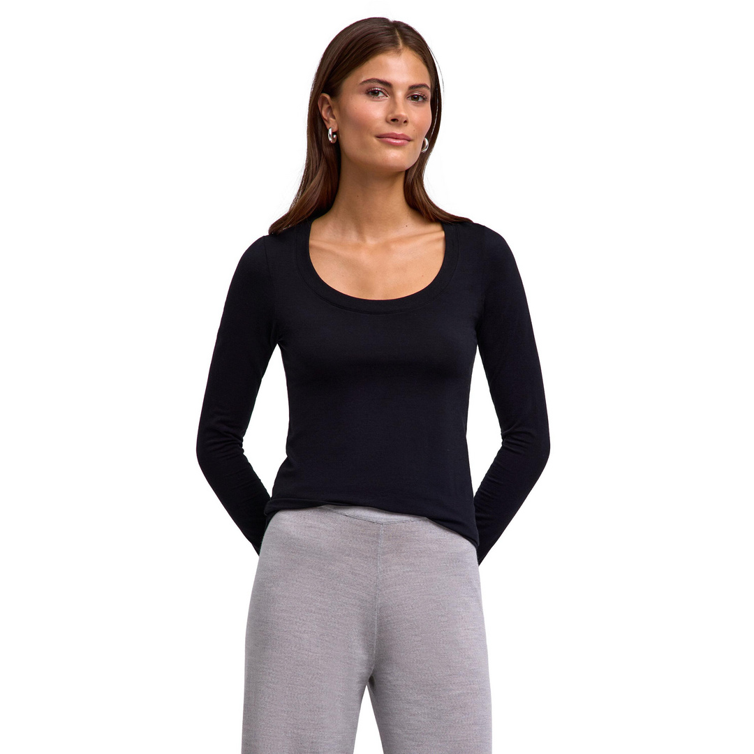 Premium Wool Damen Langarmshirt