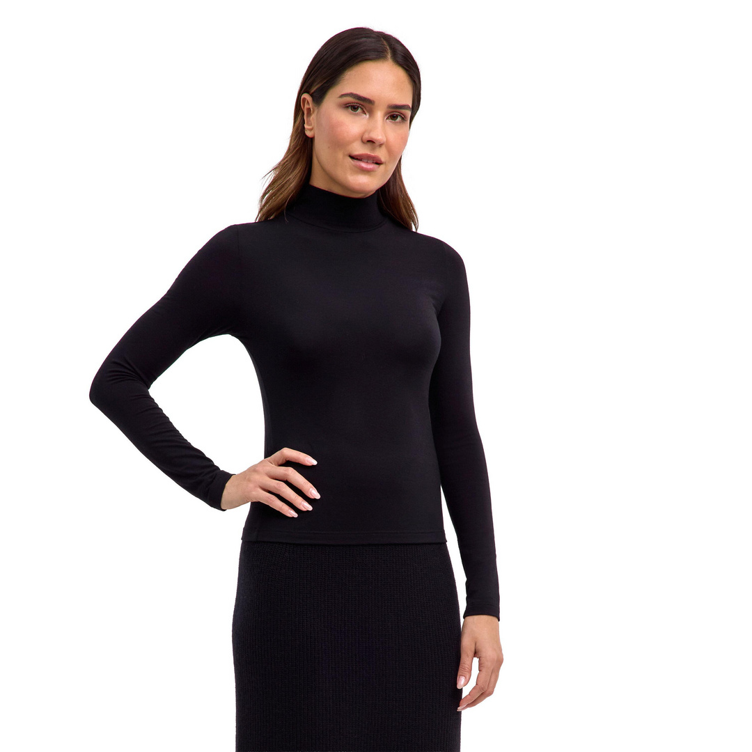Premium Merino Wool Damen Langarmshirt