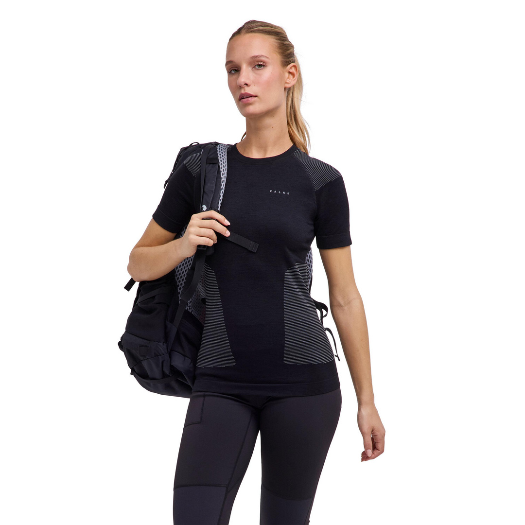 FALKE Backpack-Ready Women T-Shirt Wool-Tech Light