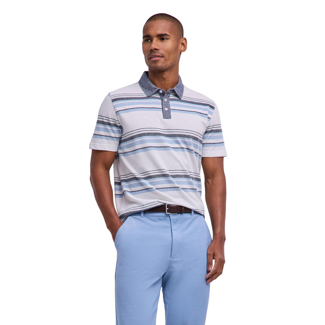 FALKE Cotton Linen Men Polo Shirt