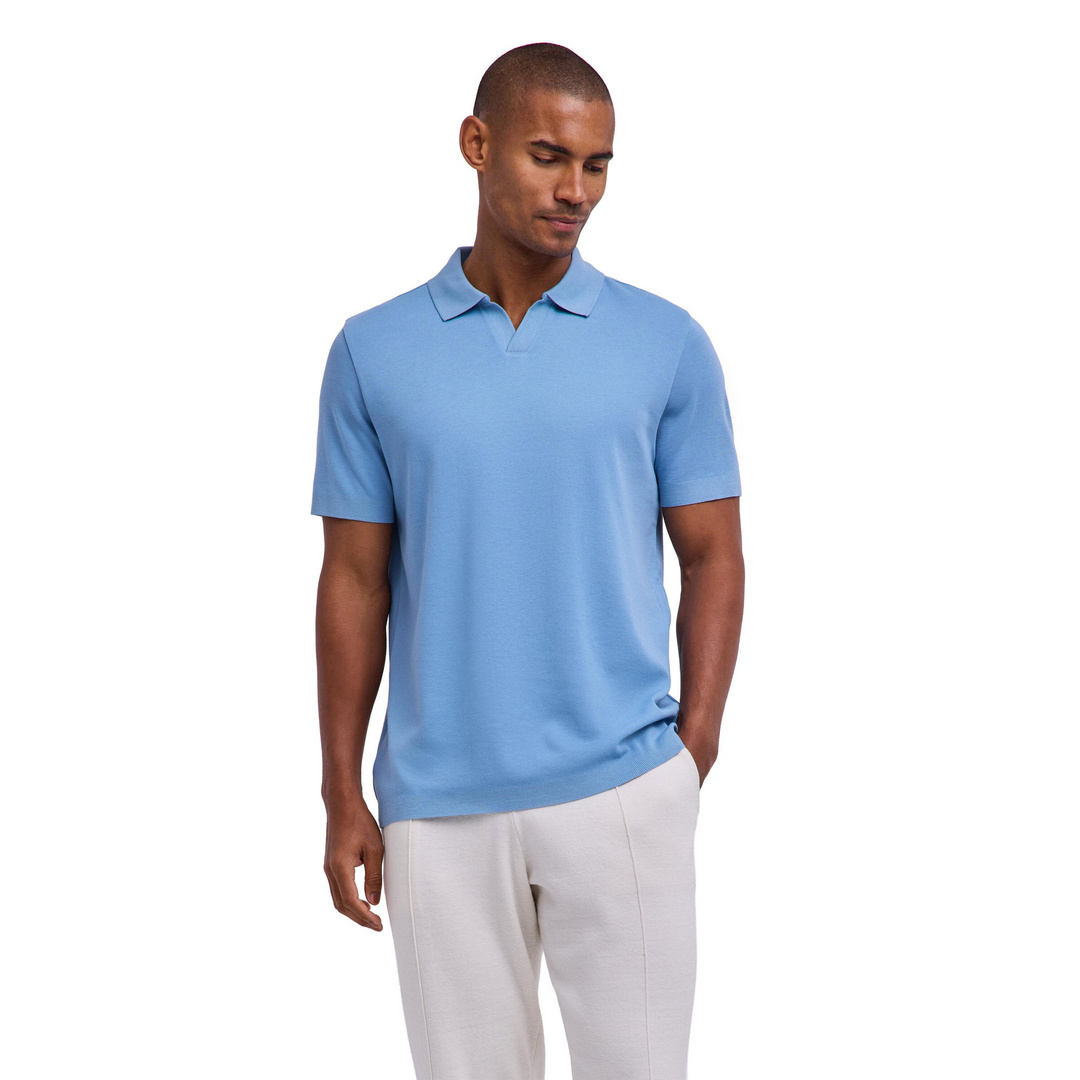 Cotton Jersey Herren Polo Shirt