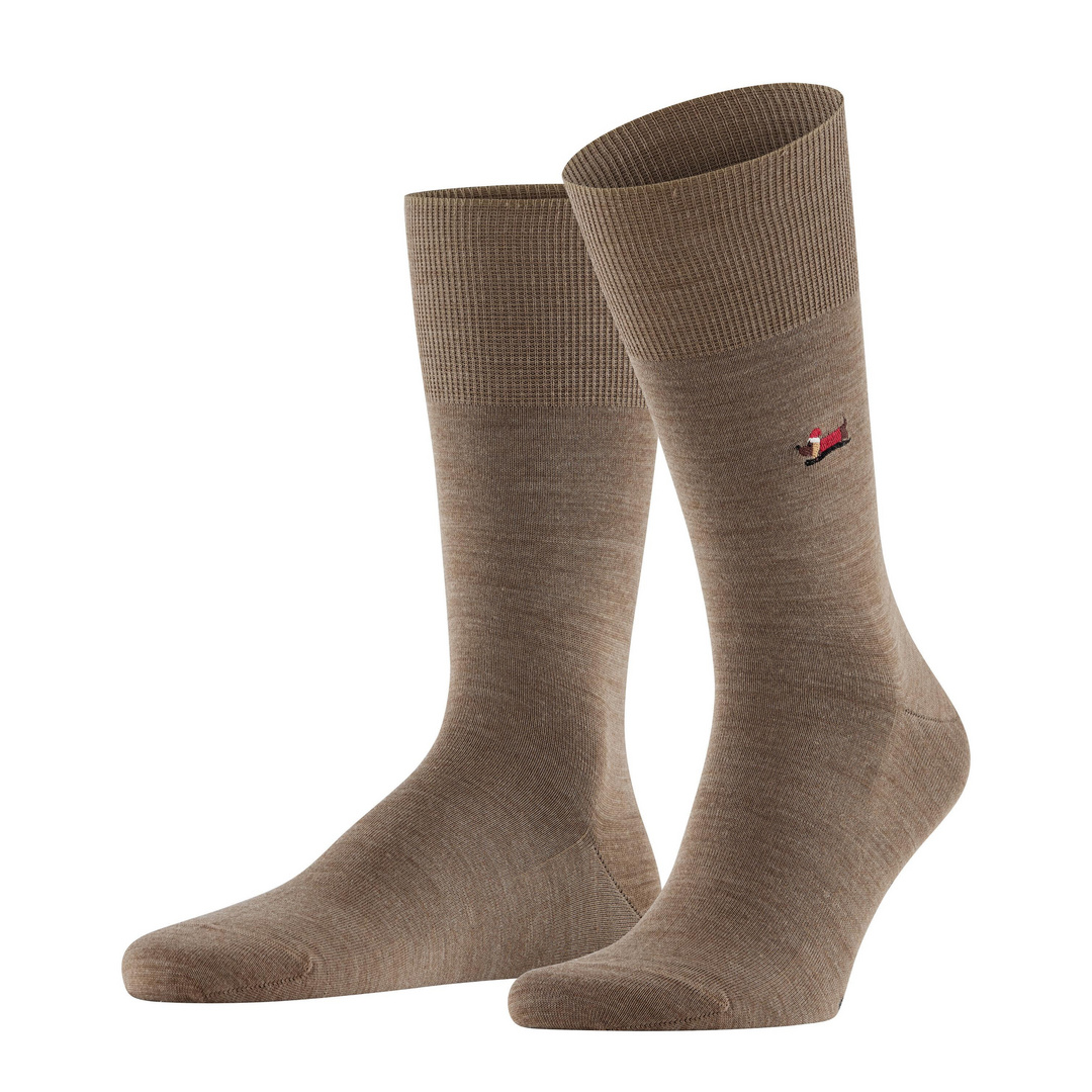 FALKE Airport X-Mas Dachshund Hommes Chaussettes