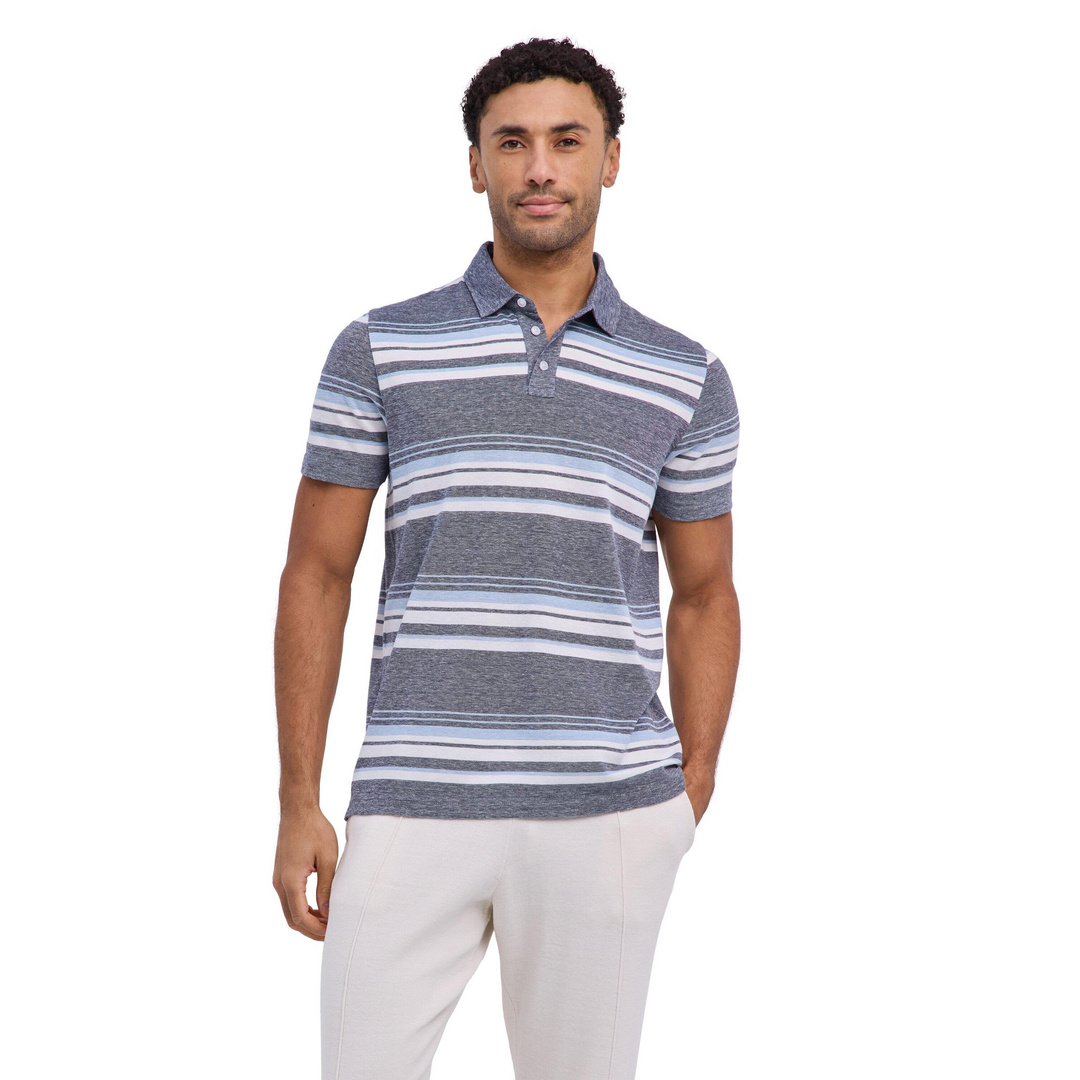 FALKE Cotton Linen Men Polo Shirt