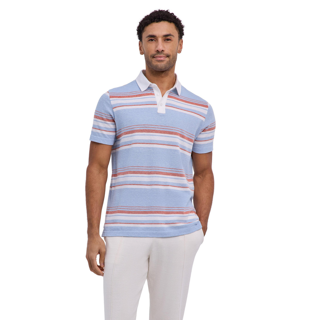 FALKE Cotton Linen Men Polo Shirt