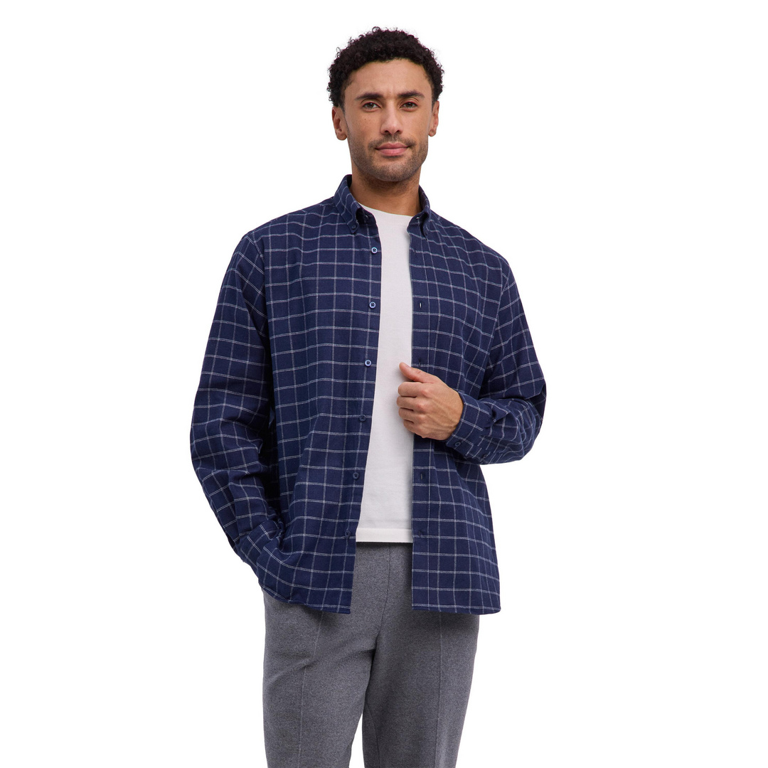 FALKE Flannel Hommes Chemise FALKE Flannel Hommes Chemise