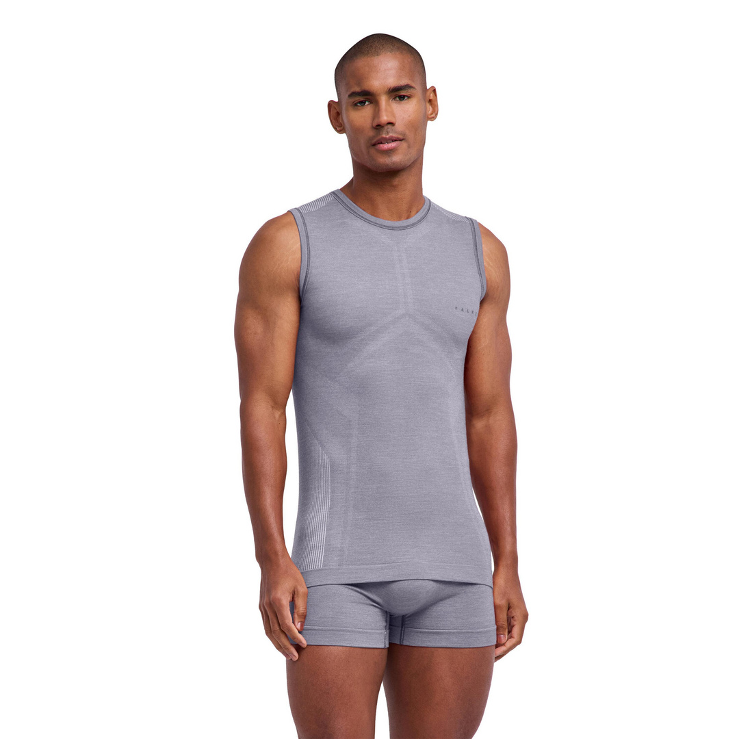 FALKE Hommes Top Wool-Tech Light