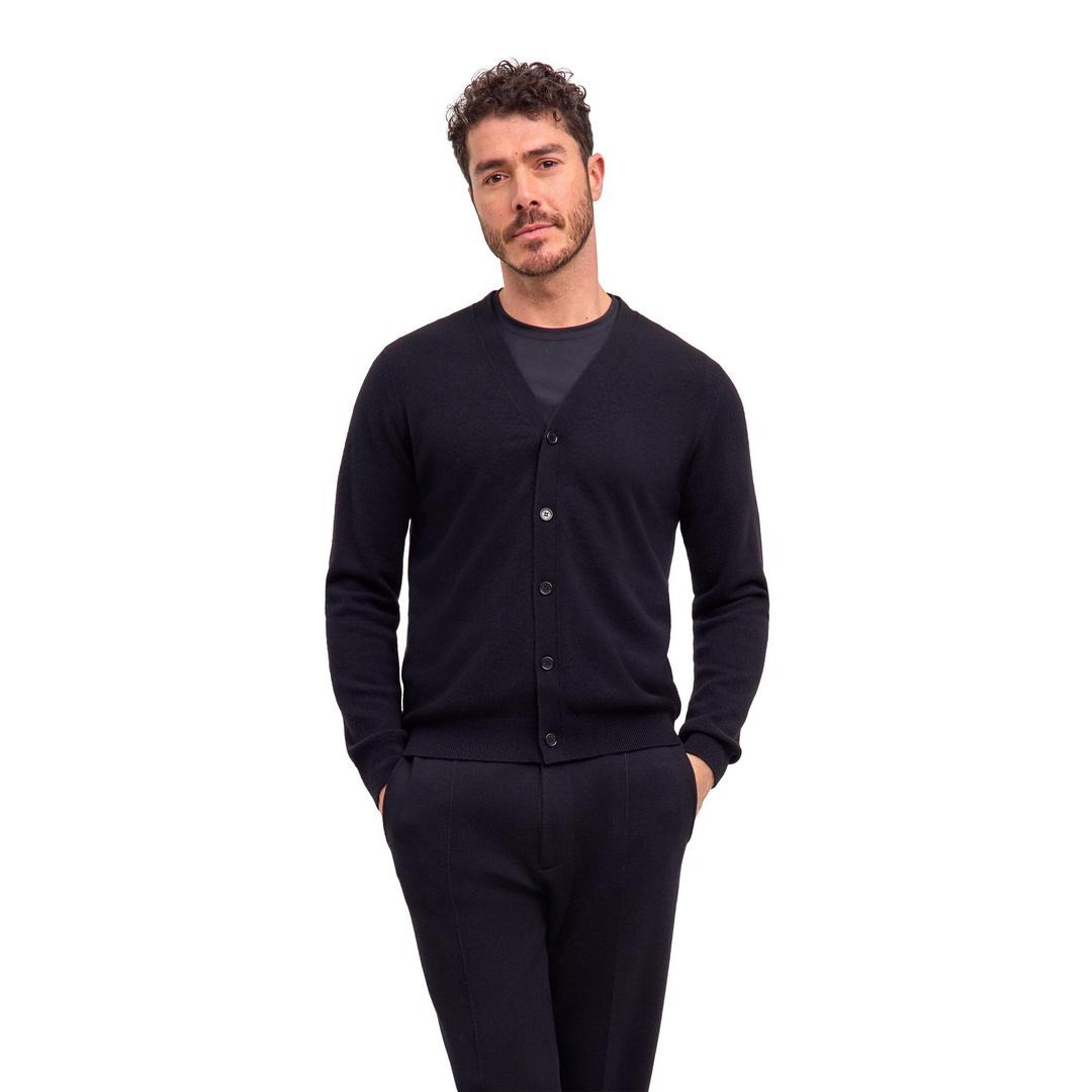 FALKE Pure Cashmere Hommes Cardigan