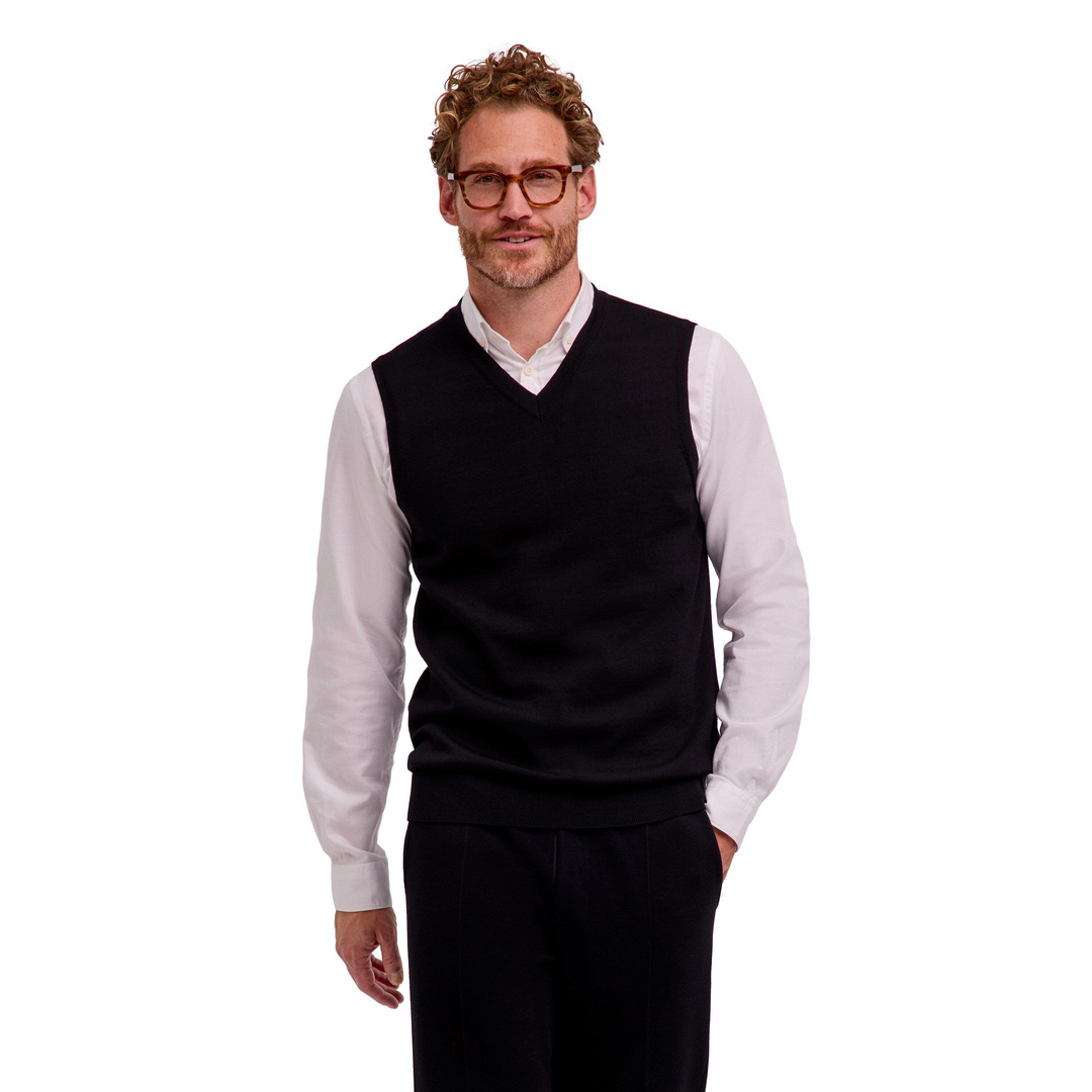 FALKE Pure Merino Wool Hommes Pull sans manche FALKE Pure Merino Wool Hommes Pull sans manche