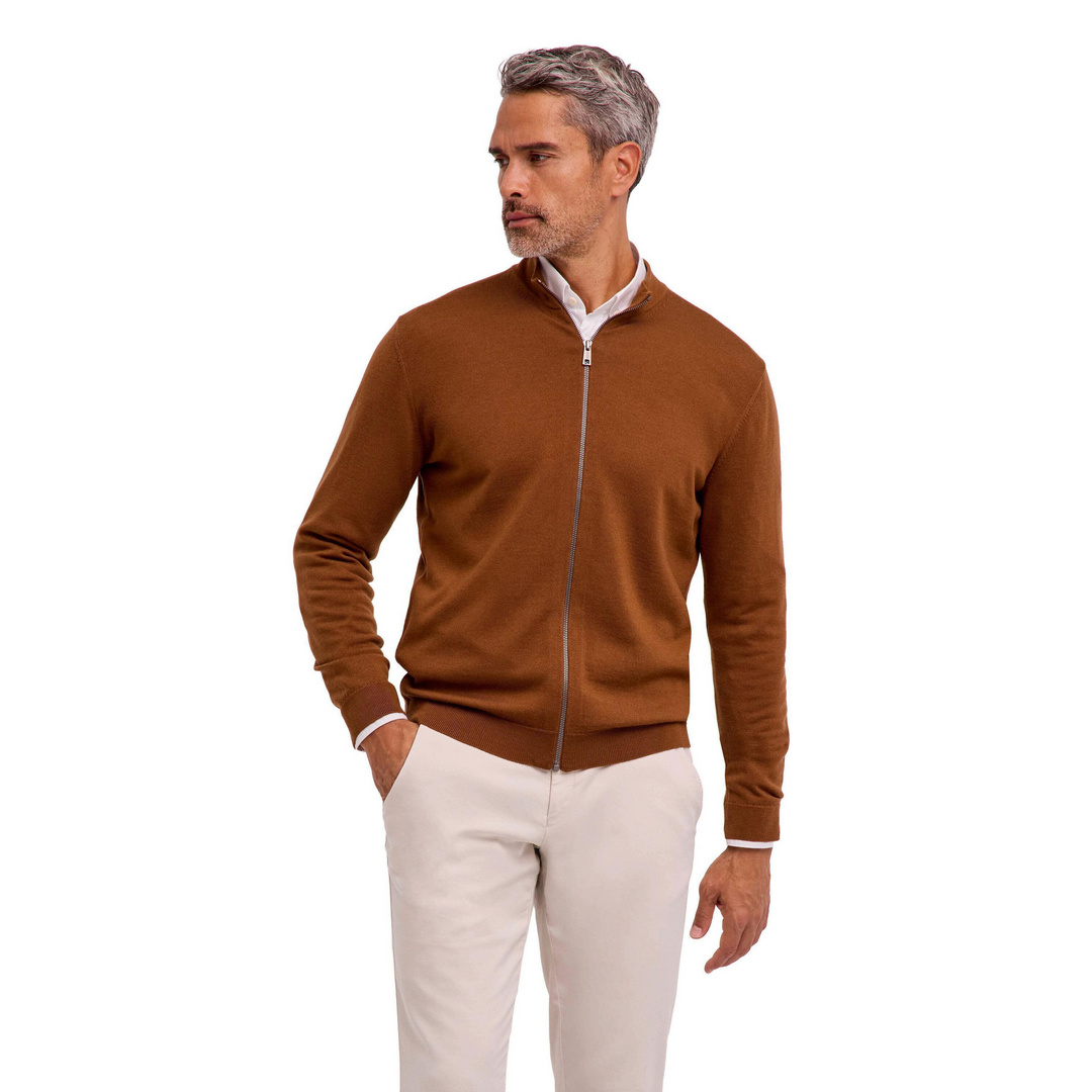 FALKE Pure Merino Wool Hommes Gilet zippé