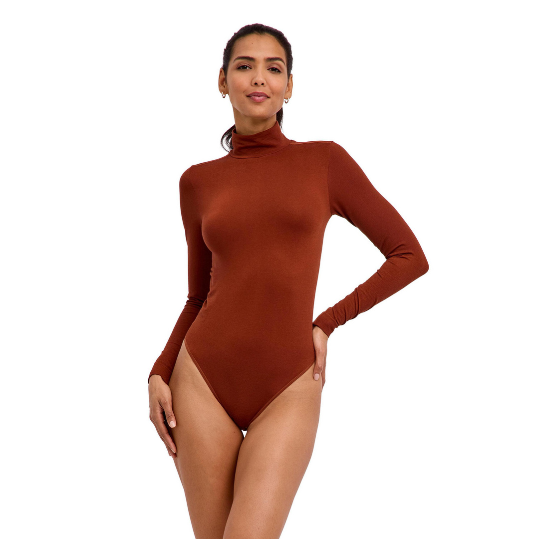 FALKE Timeless Cotton Stand Collar String Femmes Body FALKE Timeless Cotton Stand Collar String Femmes Body