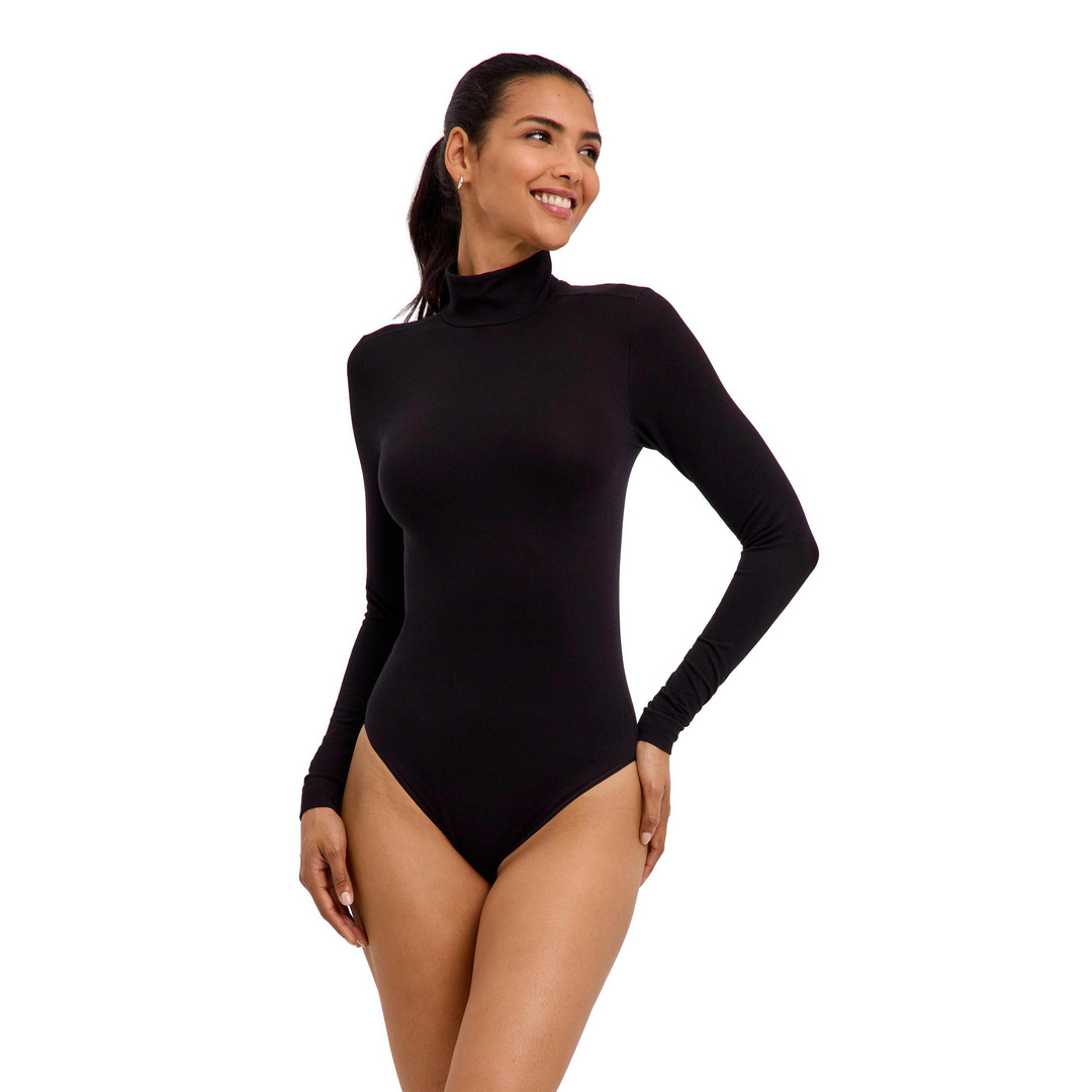 FALKE Timeless Cotton Stand Collar Brief Femmes Body FALKE Timeless Cotton Stand Collar Brief Femmes Body