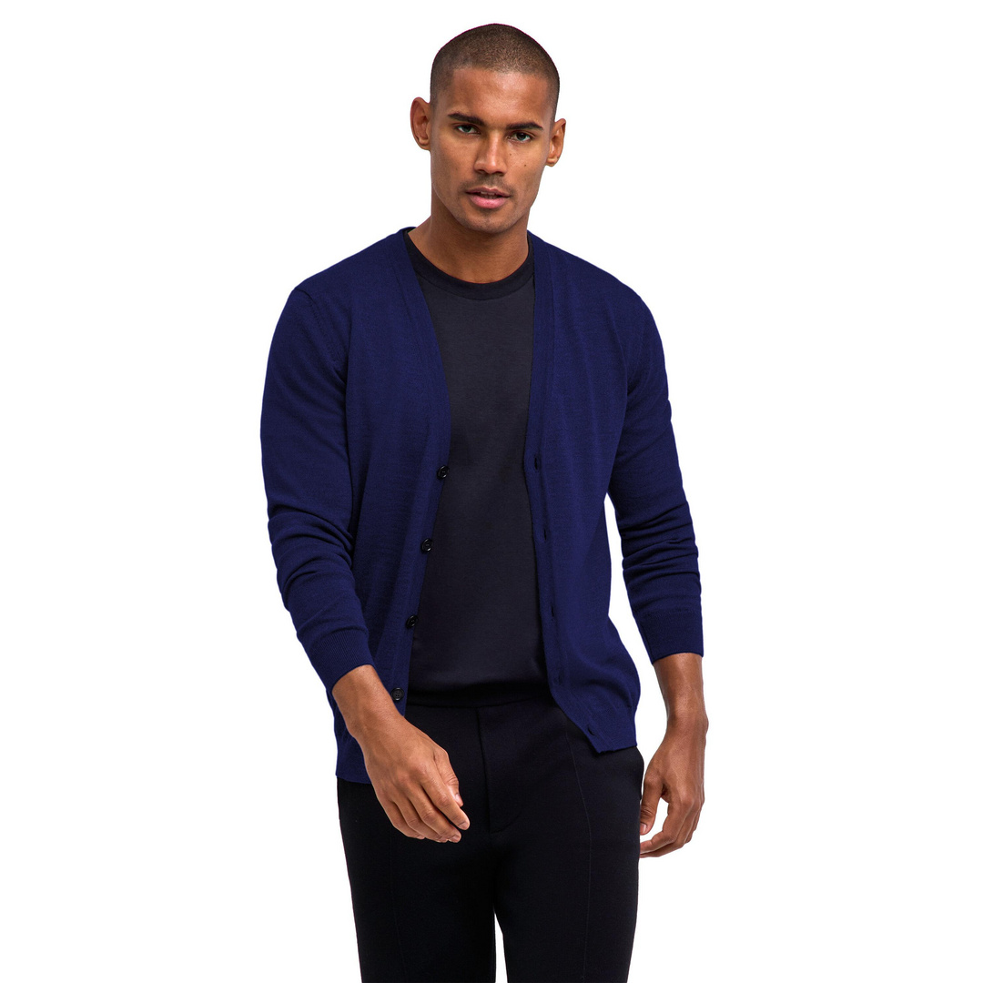 FALKE Pure Merino Wool Hommes Cardigan